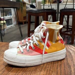 Limited Edition Converse All Star Summer Spirit Platform Hi-Top